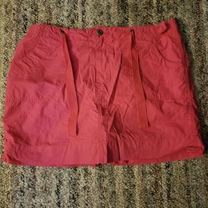 Skort - Hot Pink Cotton  Sz 16